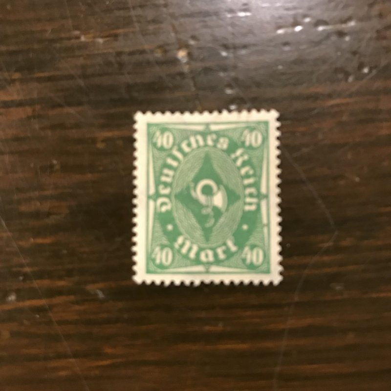 Germany SC 193 MNH 40m Post Horn (3) - Superb