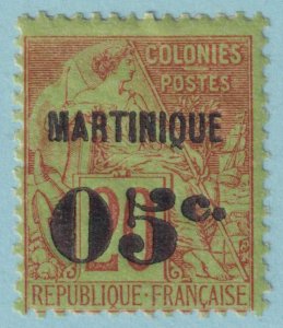 MARTINIQUE 13 MINT HINGED OG* NO FAULTS VERY FINE! - THP