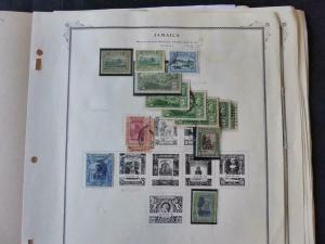 Jamaica 1912-1951 Mint/Used Stamp Collection Many Vars on Scott Spec Album Pgs