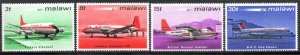 Malawi - 1972 Air Malawi Aircraft Set MNH** SG 408-411