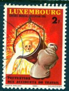 Luxembourg; 1980: Sc. # 644: Used Single Stamp
