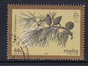 Malta   #869 cancelled  1995 European conservation year 44c