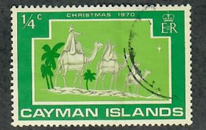 Cayman Islands #277 used single