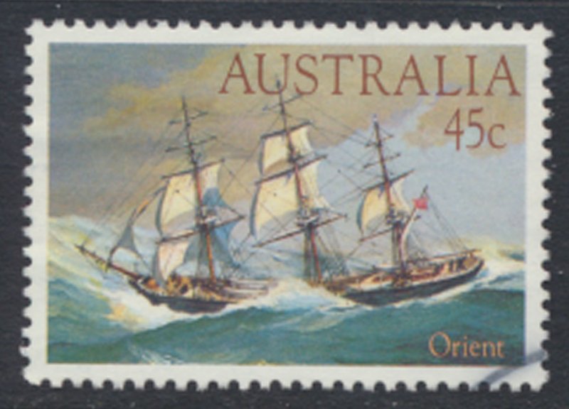 Australia SG 912 Used  Clipper ships  SC# 895 w/ first day issue cancel see scan