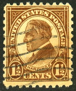 U.S. #582 USED