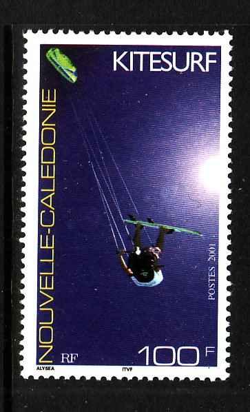 New Caledonia-Sc#885-Unused NH set-Kitesurfing-2001-