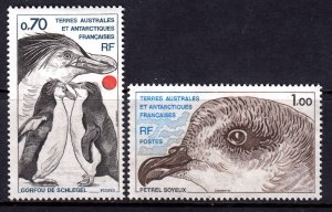 French Southern & Antarctic Territory 1979 Birds Complete MNH Set SG 138-139