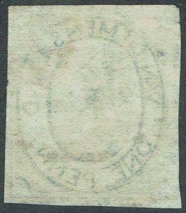 TASMANIA 1853 QV COURIER 1D USED 