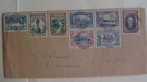 SOUTHERN RHODESIA FDC 1940 JUNE 3 SET OF 8