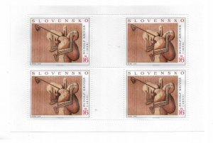 Slovakia 2003 MNH Mini Sheet Stamps Scott 444 Art from National Gallery