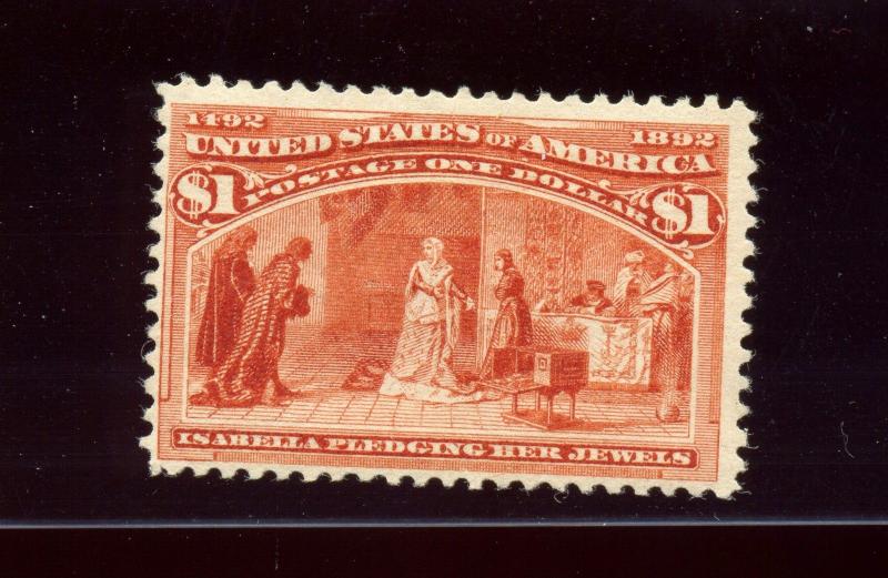 Scott 241 Columbian Hi  Value  Mint Stamp with  PF Cert (Stock 241-pf1)