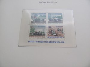 GERMANY BERLIN MNH 3 BOREK ALBUMS 1949-1990 ALSO COMPLETE USED XF (259) DESCRIP.