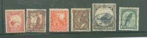 New Zealand #203-216 Used Multiple