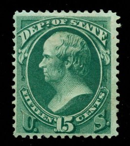 momen: US Stamps #O64 Mint OG H VF CAT. $350