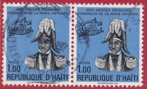 Haiti - 1976 - Scott #C450 - used pair - Dessalines