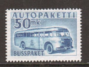 Finland Sc Q8 MNH. 1954 50m blue Mail Bus F-VF