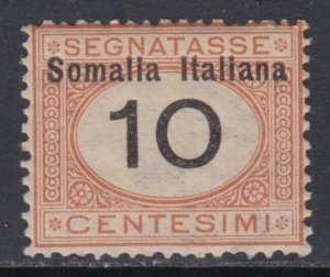 Italy Somalia Tax n.42 cv 160$ - MH*  SUPER CENTERED