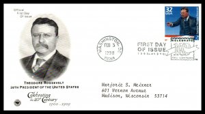 US 3182a-3182o Celebrate the Century PCS Set of Fifteen Typed  FDCs