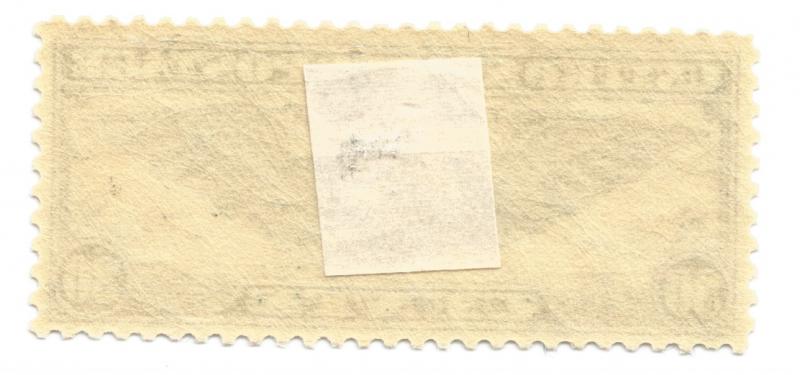 Scott # C24 30 cent Blue Winged Globe ( Trans Atlantic Issue )