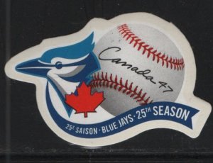 CANADA, 1901, MNH, 2001, TORONTO BLUE JAYS BASEBALL TEAM