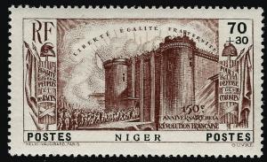 Niger (Scott B3) Mint OG VF hr...Buy before prices go up!