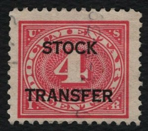 #RD3 4c Stock Transfer, Used [26] **ANY 5=FREE SHIPPING**