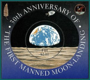 Fiji 1999 Moon Landing, MS MNH  #857,SGMS1058