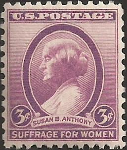 # 784 MINT NEVER HINGED SUSAN B. ANTHONY