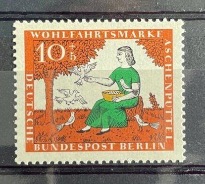 (198) BERLIN 1965 : Sc# 9NB33 SCENE FROM CINDERELLA - MNH VF