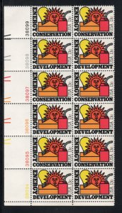 ALLY'S US Plate Block Scott #1723-4 13c Energy [12] MNH F/VF [W-5]