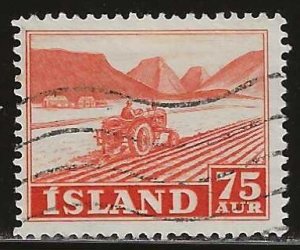 Iceland #262   used