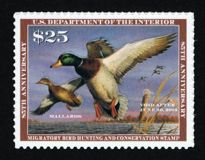 EXCEPTIONAL GENUINE SCOTT #RW85 VF-XF MINT PRISTINE OG NH FEDERAL DUCK STAMP