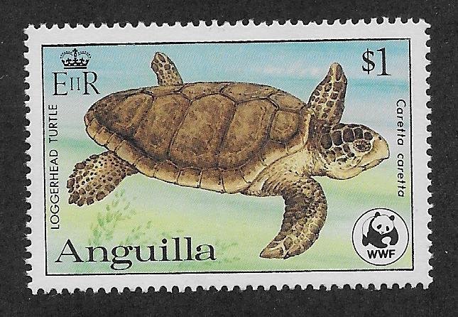 ANGUILLA SC# 540  VF/MOG 1983