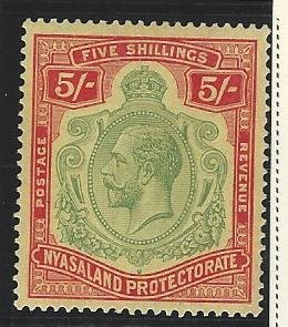 Nyasaland Protectorate mh  sc. 36