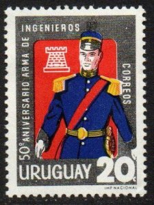 Uruguay Sc #730 Mint Hinged