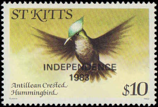 1983 St Kitts #113-122, Complete Set(10), Never Hinged