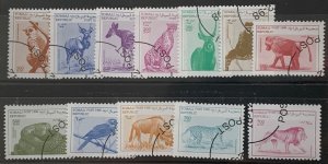 Somali Republic 1998 Animal and birds definitives in set of 12