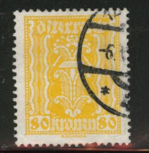 Austria Scott 267 Used stamp from 1922-24 set 