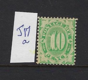 AUSTRALIA SCOTT #J17A (PERF 12/11.5)- 10P - 1902-04 POSTAGE DUES-  MINT HINGED