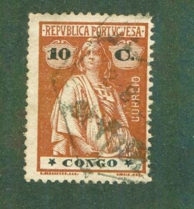 PORTUGUESE CONGO 108 USED BIN $1.75