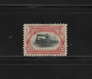 US Stamps: #295; 2c 1899 Pan-American Expo Commemorative; Mint Hinged