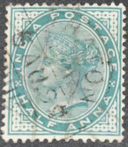 DYNAMITE Stamps: India Scott #36  USED