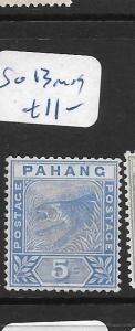 MALAYA  PAHANG   (PP2305B)  TIGER 5C  SG 13  MOG 