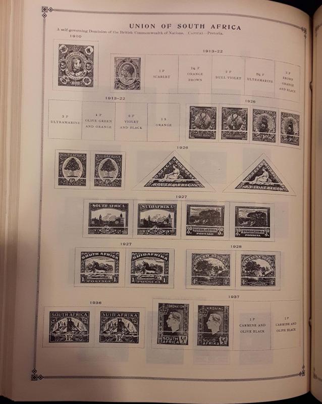 Scott International Worldwide Junior Postage Stamp Album 1840-1940