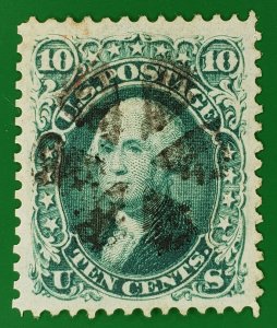 United States, Scott #96, XF used, reperfed at left, tiny thin at center