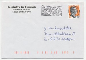 Cover / Postmark Luxembourg 1995 Dragonfly - Libelle