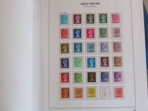 GREAT BRITAIN MIXED COLLNS 1971-1989 Luxury hingeless printed DAVO album - 18911