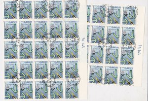 Rep. de Djibouti World Day Telecomms Stamps Decoupage Crafts or Collect Rf 28343