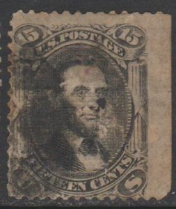 U.S.  Scott #98 Lincoln Stamp - Used Single