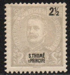 St. Thomas & Prince Islands Sc #39 Mint Hinged